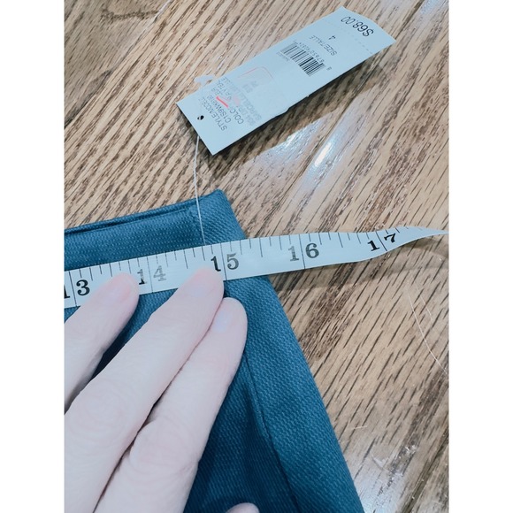 Lord Taylor Teal Pencil Skirt Size 4 Business Career Office Professional - Picture 5 of 7